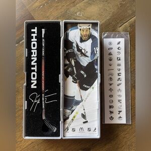 Joe Thornton 2006-2007 McDonald’s Star Sticks Mini Hockey Stick.